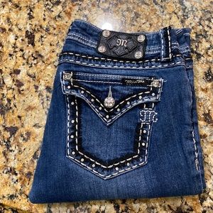 Miss Me Jeans JE5014B23R Boot Sz 29
